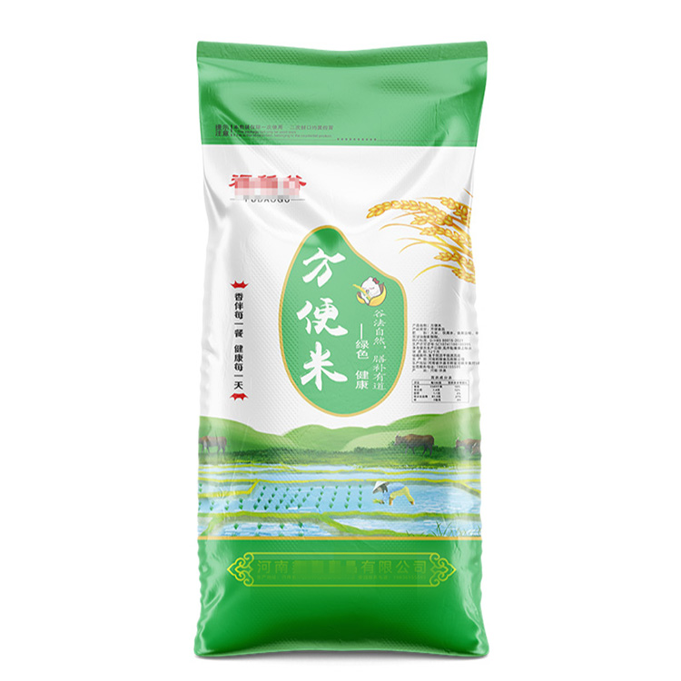 郑州编织袋厂覆膜大米袋质量怎样？